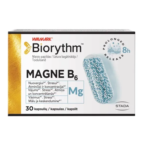 WALMARK BIORYTHM MAGNE B6 KAPSLID N30