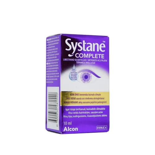 SYSTANE COMPLETE NIISUTAVAD SILMATILGAD 10ML - Tootepilt 