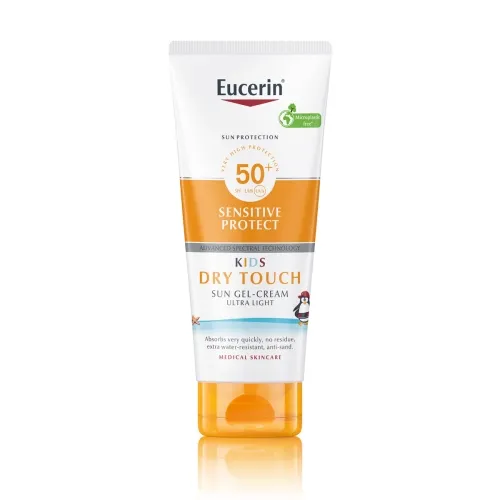 EUCERIN SUN PÄIKESEKAITSE GEEL-KREEM LASTELE SPF50+ 200ML