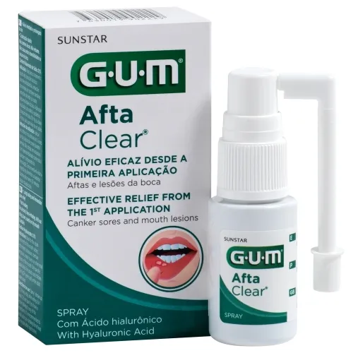GUM AFTACLEAR SUUÕÕNE HAAVANDITE SPRAY 15ML