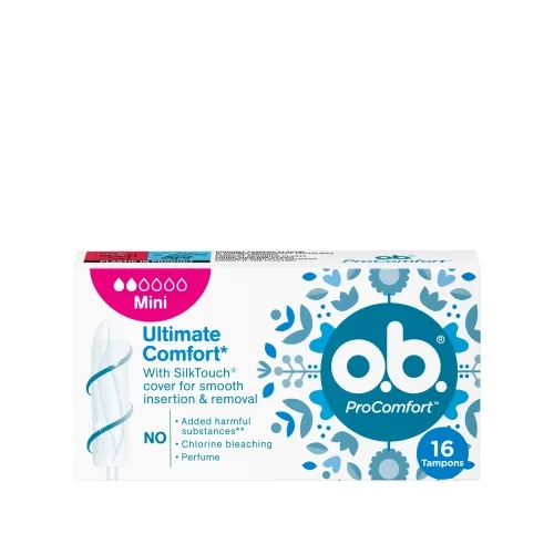 O.B. HÜG TAMPOONID PROCOMFORT MINI N16