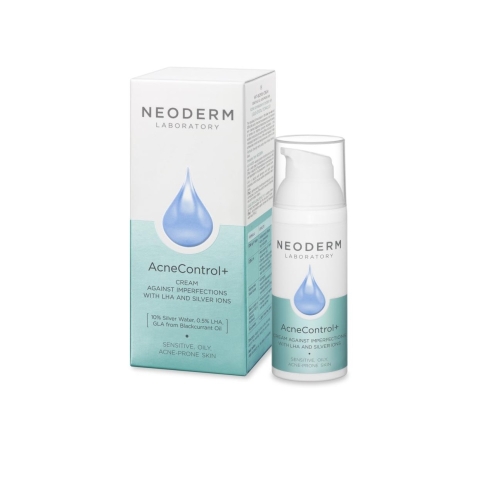 Neoderm AcneControl+ LHA ja hõbedaioonidega kreem probleemsele nahale - Tootepilt 