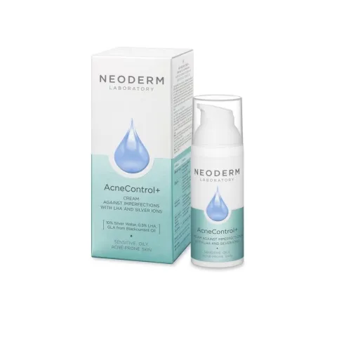 Neoderm AcneControl+ LHA ja hõbedaioonidega kreem probleemsele nahale - Tootepilt 