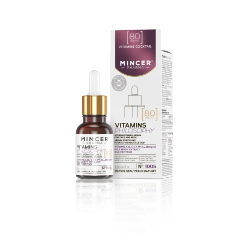 MINCER PHARMA VITAMINS PHILOSOPHY SEERUM PINGULDAV 15ML - Tootepilt 