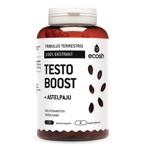 ECOSH TESTOBOOST+ASTELPAJU KAPSLID N130 - Tootepilt 