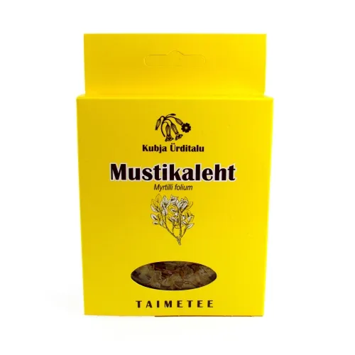 KUBJA MUSTIKALEHED (MYRTILLI FOLIA) 15G