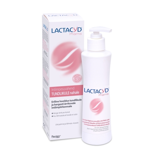 Product image of LACTACYD PHARMA INTIIMPESUVAHEND TUNDLIKULE NAHALE 250ML