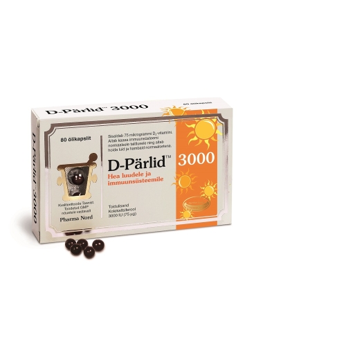 D-PÄRLID 3000 KAPSLID N80 - Tootepilt 