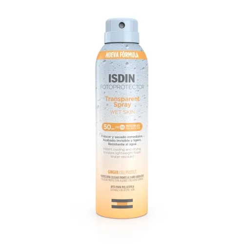 ISDIN SUN PÄIKESEKAITSEAEROSOOL VEEKINDEL SPF50 250ML