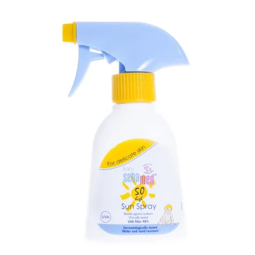 SEBAMED BABY PÄIKESEKAITSESPREI F50 200ML - Tootepilt 