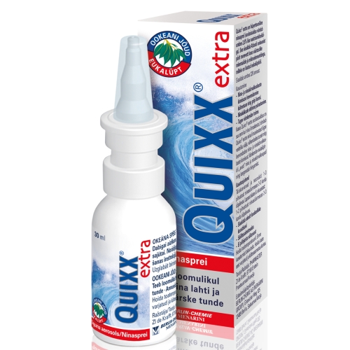 Product image of QUIXX EXTRA NASAL SPRAY 30ML HÜPERTOONILINE