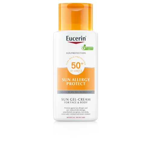Product image of EUCERIN SUN PÄIKESEALLERGIAT ENNETAV GEEL-KREEM SPF50+ 150ML