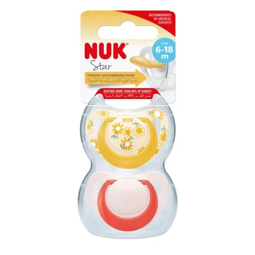 Product image of NUK RÕNGASLUTT STAR 6-18 KUUD LAT N2