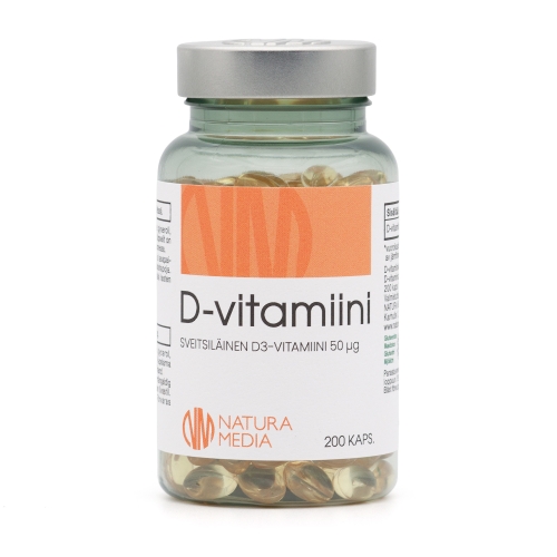 D-VITAMIIN ÕLIKAPSLID 50MCG N200