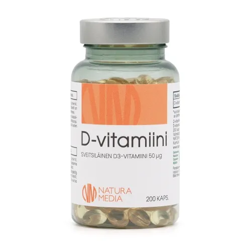 D-VITAMIIN ÕLIKAPSLID 50MCG N200