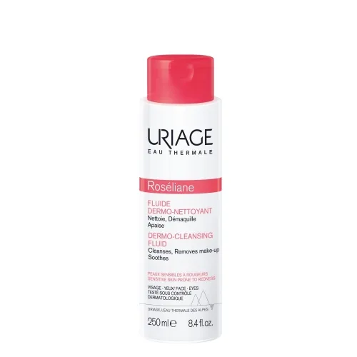 URIAGE ROSELIANE PUHASTUSEMULSIOON PUNETAVALE NAHALE 250ML - Tootepilt 