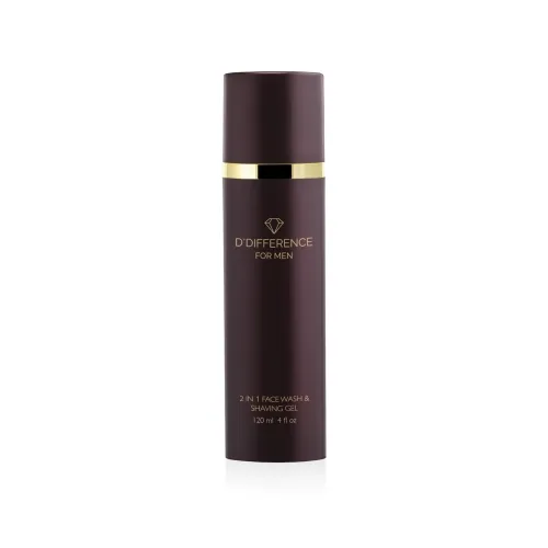 D`DIFFERENCE FOR MEN NÄOPESU-JA RASEERIMISGEEL 2IN1 120ML - Tootepilt 