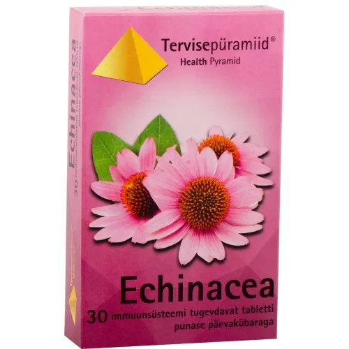 TERVISEPÜRAMIID ECHINACEA TBL N30 - Tootepilt 
