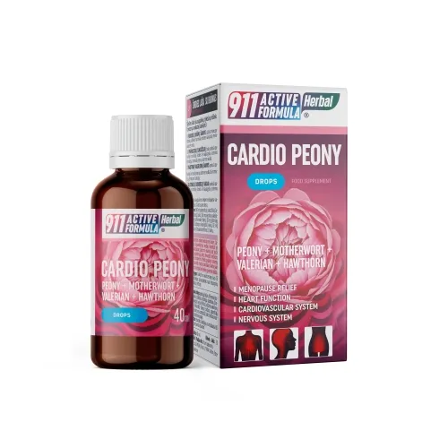 Product image of 911 ACTIVE FORMULA CARDIO PEONY 40ML