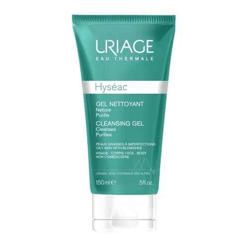 URIAGE HYSEAC PESUGEEL RASUSELE NAHALE NÄOLE JA KEHALE 150ML - Tootepilt 
