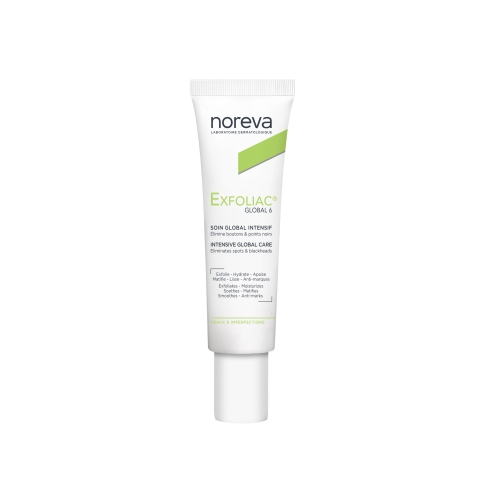 NOREVA EXFOLIAC INTENSIIVNE KREEM AKNELISELE NAHALE 30ML - Tootepilt 