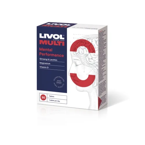 LIVOL MULTI MENTAL PERFORMANCE TBL N30 - Tootepilt 