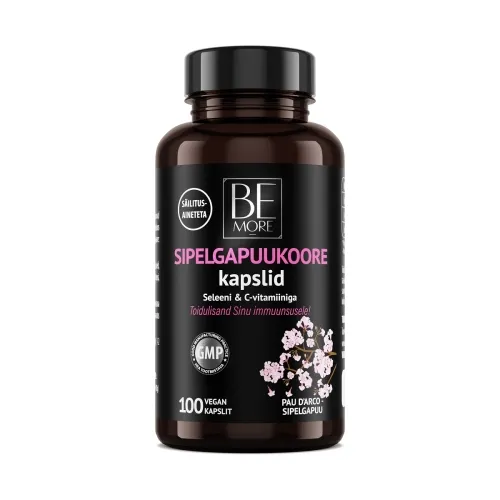 BE MORE PAU D`ARCO SIPELGAPUU KOORE KAPSLID+C+SE N100
