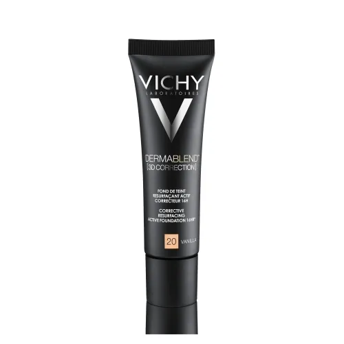 VICHY DERMABLEND 3D KORRIGEERIV JUMESTUSKREEM 20 VANILLA SPF 25 30ML - Tootepilt 