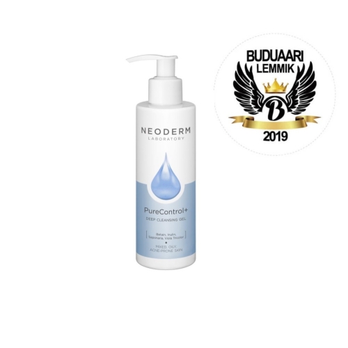 NEODERM PURECONTROL+ GEEL NÄOLE SÜGAVPUHASTAV 200ML - Tootepilt 
