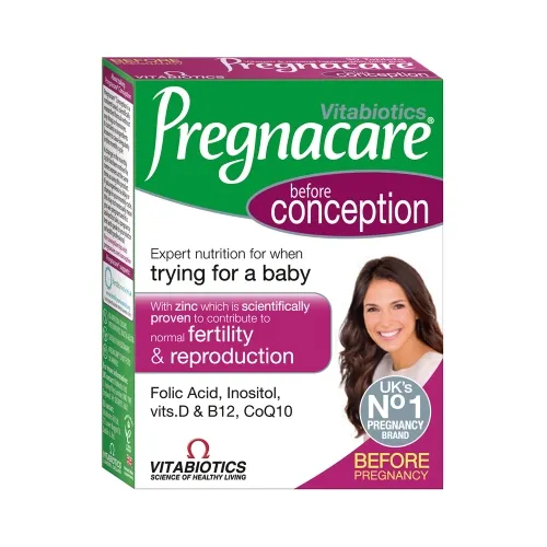 PREGNACARE CONCEPTION TBL N30 - Tootepilt 