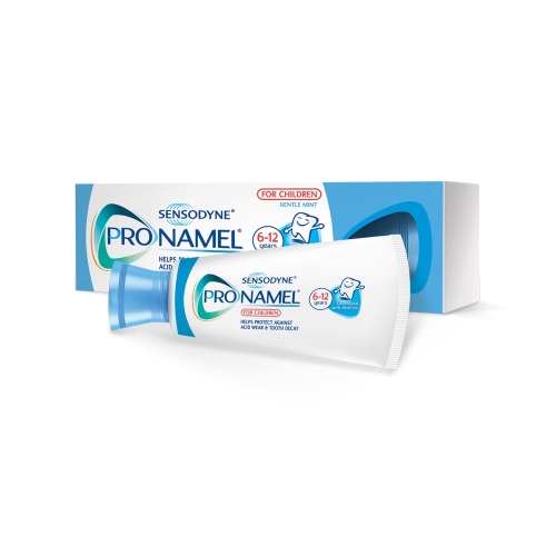 SENSODYNE HAMBAPASTA PRONAMEL KIDS (6-12A. LASTELE) 50ML - Tootepilt 