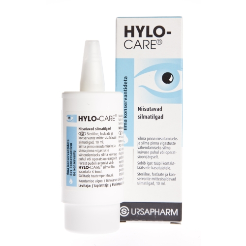HYLO CARE SILMATILGAD NIISUTAVAD 10ML - Tootepilt 