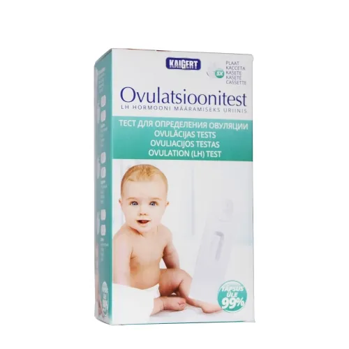 OVULATSIOONITEST KASSETT (PLAAT) N5 (KAIGERT) - Tootepilt 