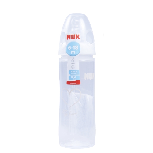 NUK FC+ LUTIPUDEL 2 CLASSIC (SILIK) 6-18 KUUD 250ML - Tootepilt 