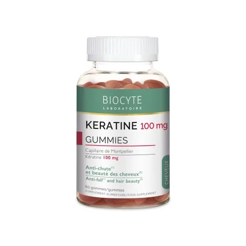 BIOCYTE KERATINE JUUKSEKASVU KUMMIKOMMID N60 - Tootepilt 2