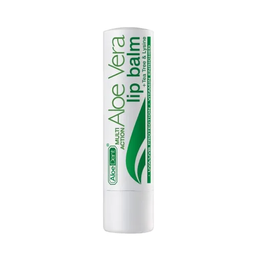 ALOE VERA HUULEPALSAM TEEPUUÕLI- JA LÜSIINIGA 4G