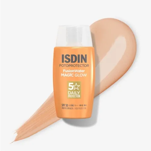 ISDIN SUN PÄIKESEKAITSEEMULSIOON MAGIC GLOW NÄOLE SPF50 50ML - Tootepilt 6