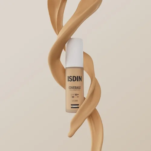 ISDIN JUMESTUSKREEM COVERAGE SPF50+ 30G 3.0 SAND - Tootepilt 2