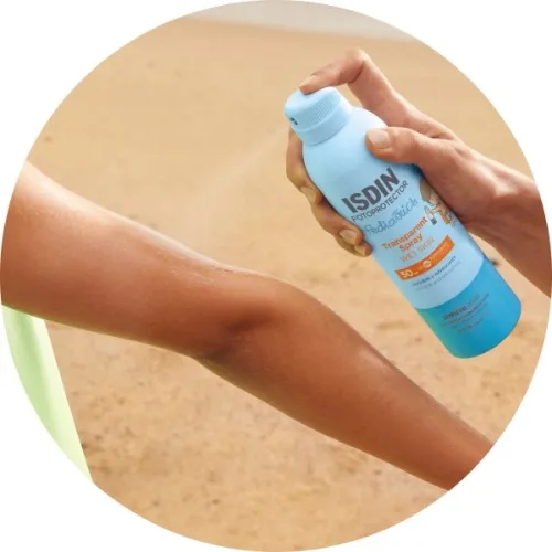 ISDIN SUN PÄIKESEKAITSEAEROSOOL VEEKINDEL LASTE SPF50 250ML - Tootepilt 1