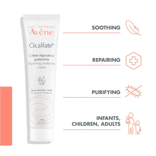 AVENE CICALFATE+ KREEM TAASTAV 40ML - Tootepilt 1