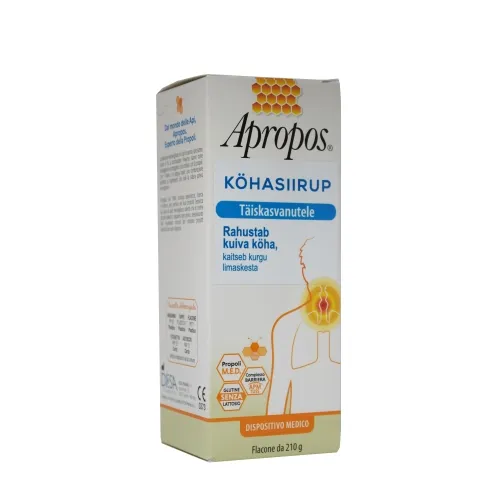 APROPOS SEDITUSS KÖHASIIRUP TÄISKASVANUTELE 210G - Tootepilt 