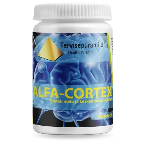 TERVISEPÜRAMIID ALFA-CORTEX TBL N30 - Tootepilt 