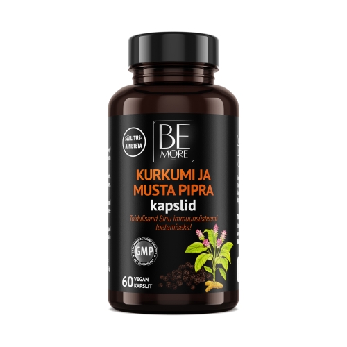Product image of Kurkumi ja musta pipra kapslid