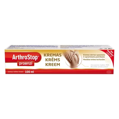 PROENZI ARTHROSTOP KREEM 100ML - Tootepilt 