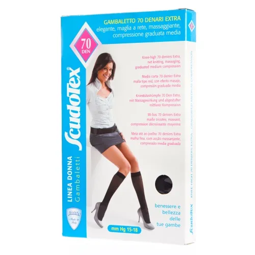 SCUDOTEX PÕLVIKUD 70DEN T4 NERO