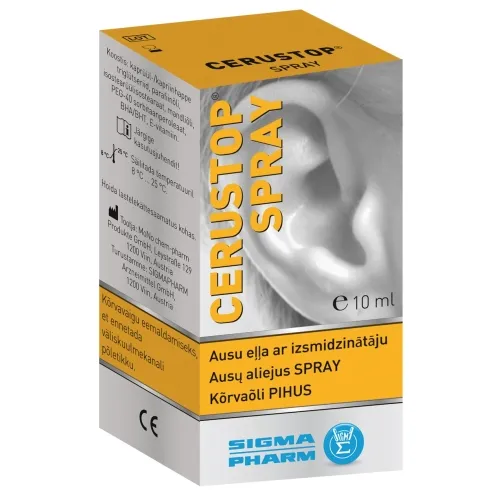 CERUSTOP KÕRVAÕLISPREI 10ML - Tootepilt 