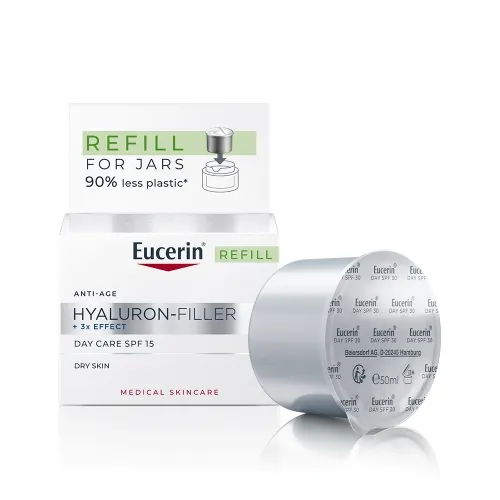 EUCERIN HYALURON-FILLER PÄEVAKREEM TÄITEPAKK SPF15 50ML