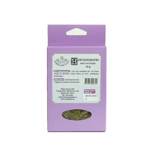 HOBUMADARA ÜRT (GALII VERI HERBA) 20G (KARP)
