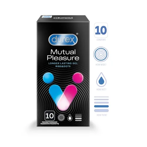 DUREX KONDOOMID MUTUAL PLEASURE N10 - Tootepilt 