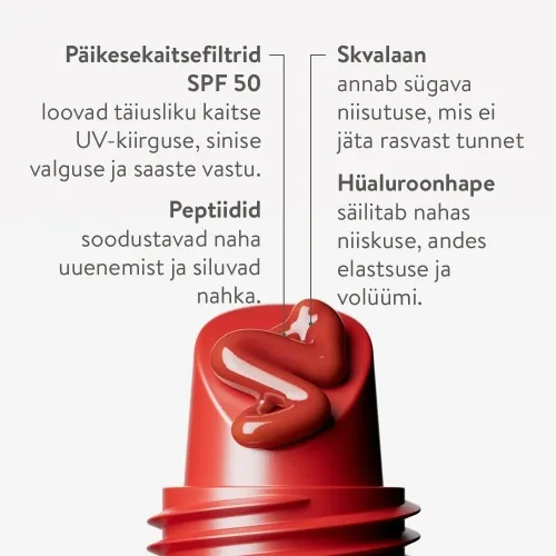 BABE HUULE- JA PÕSEPUNA PALSAM PUNANE SPF50 20ML - Tootepilt 7